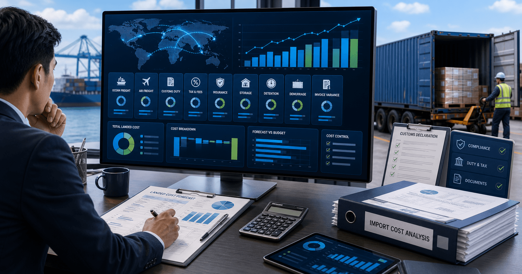 Landed Cost Forecast Checks: Freight Budget Guide for Importers